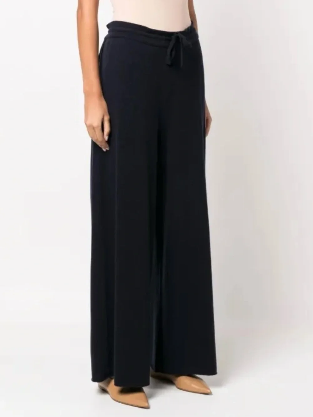 SPANX Black Wide-Leg Drawstring Pants size s/ch/p - Picture 12 of 12